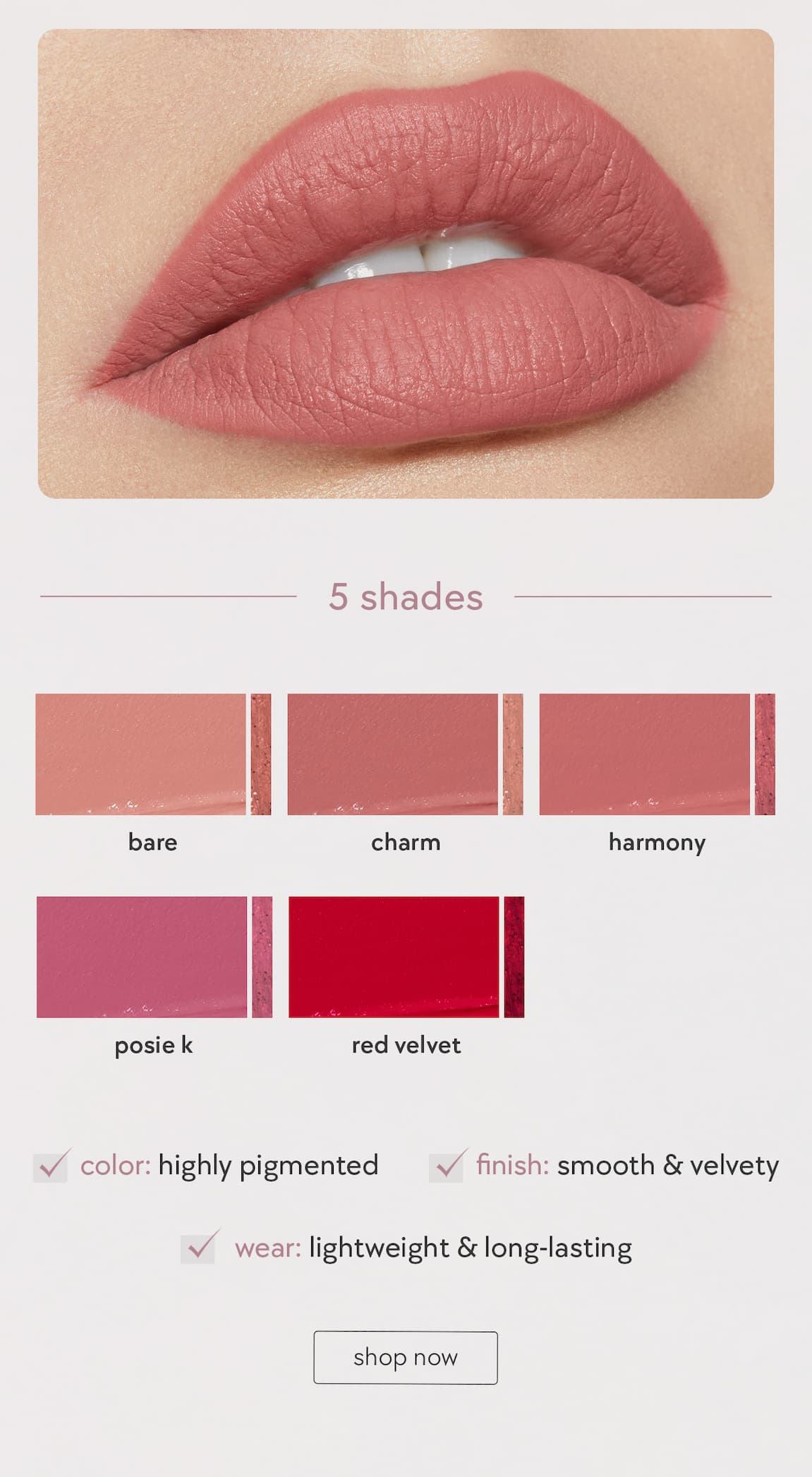 5 shades