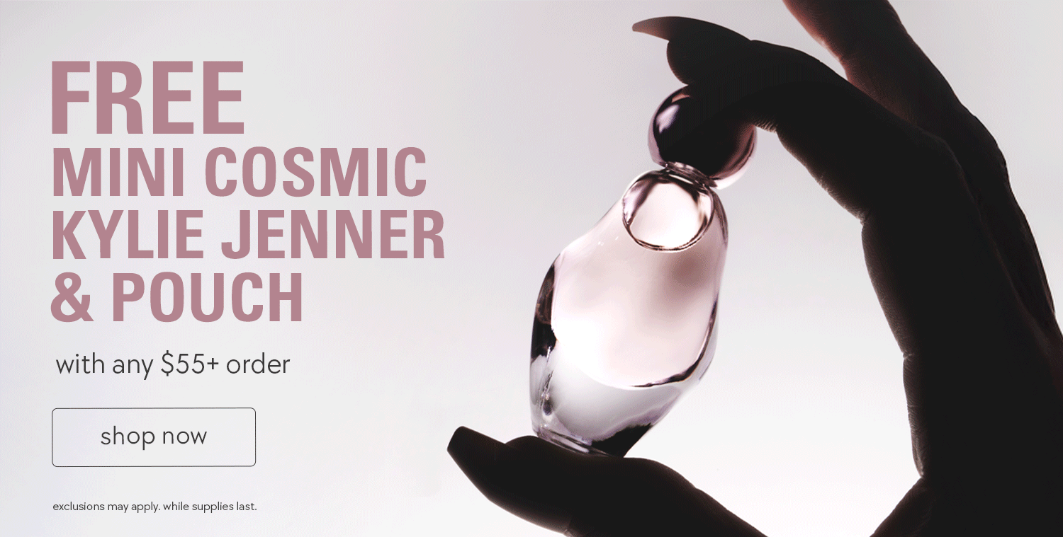 free mini cosmic kylie jenner & pouch