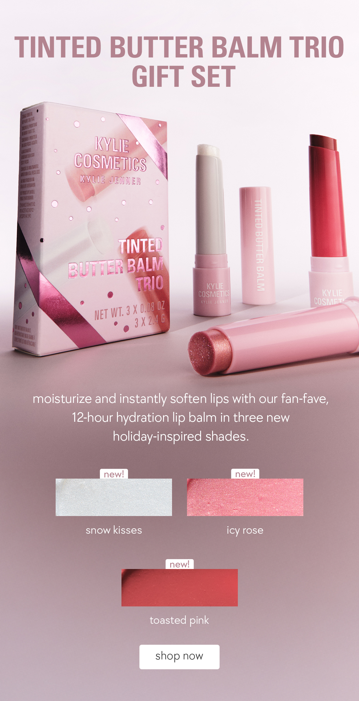 tinted butter balm trio gift set tinted butter balm trio gift set