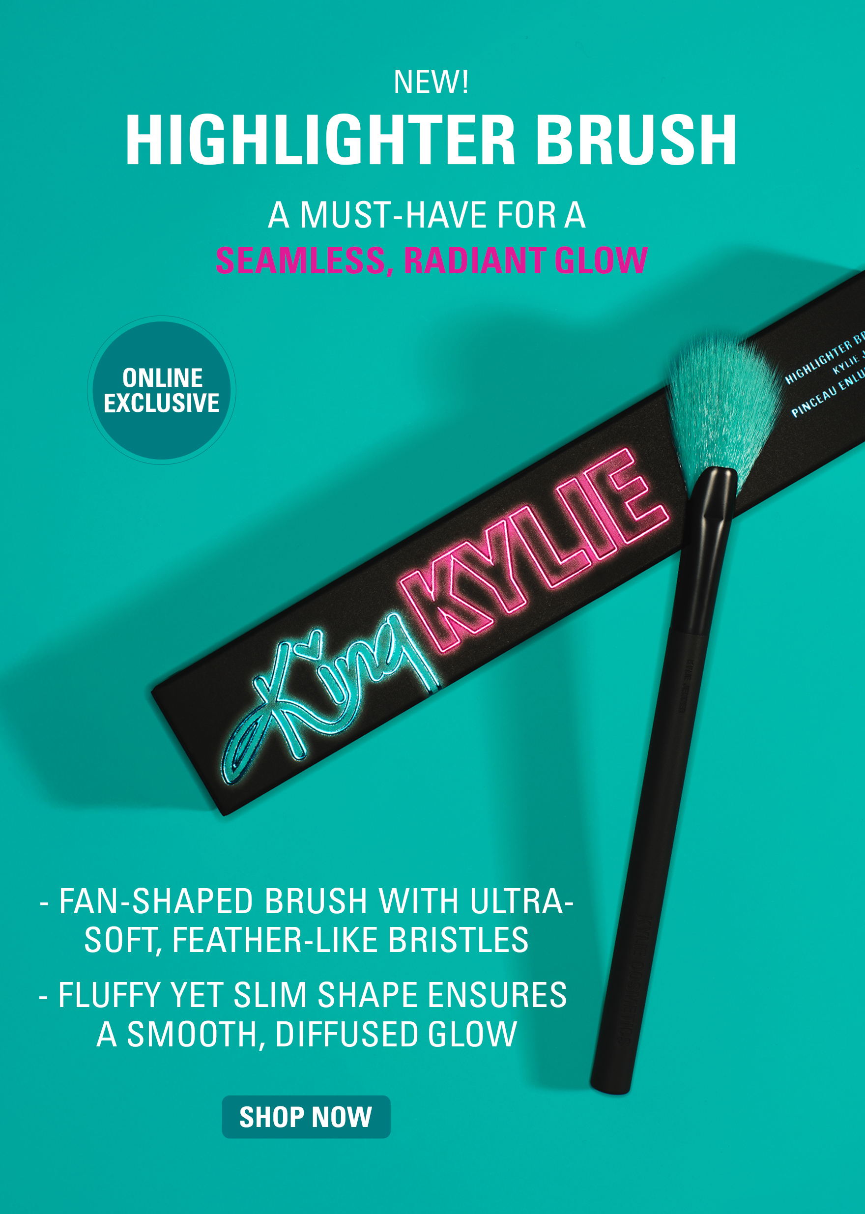 new! highlighter brush new! highlighter brush