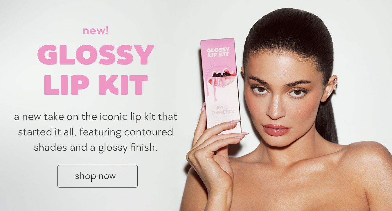 shop new glossy lip kit