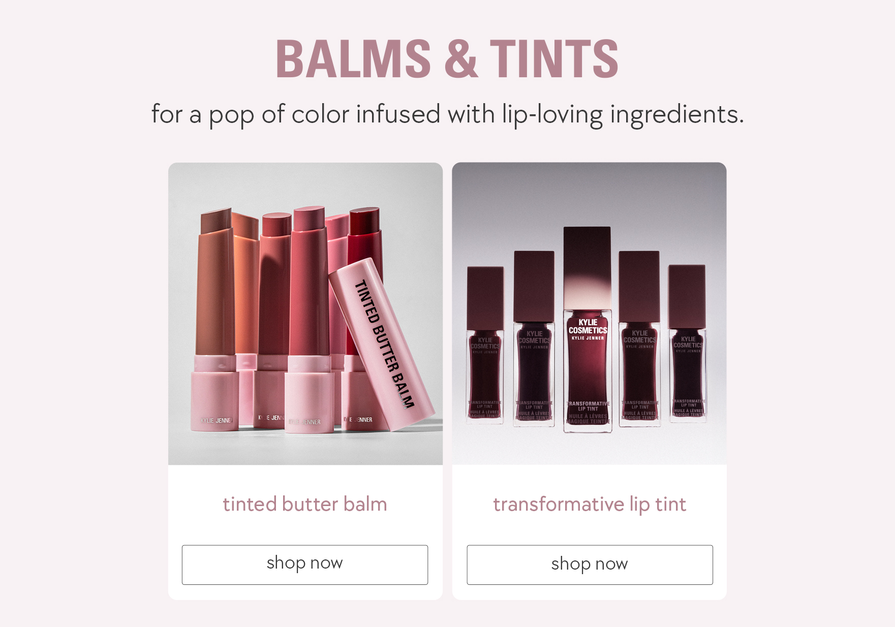 balms & tints collection