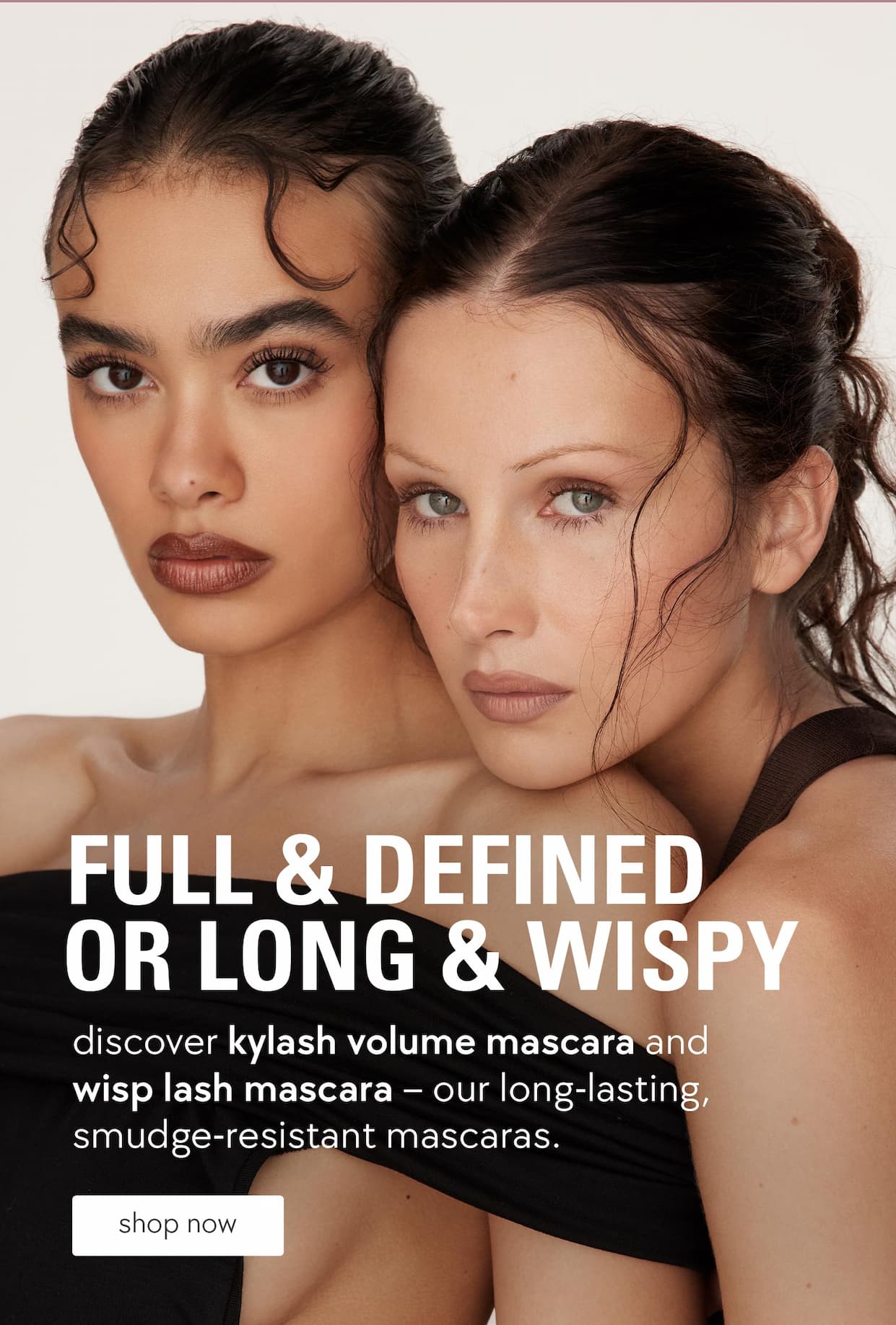 full & defined or long & wispy