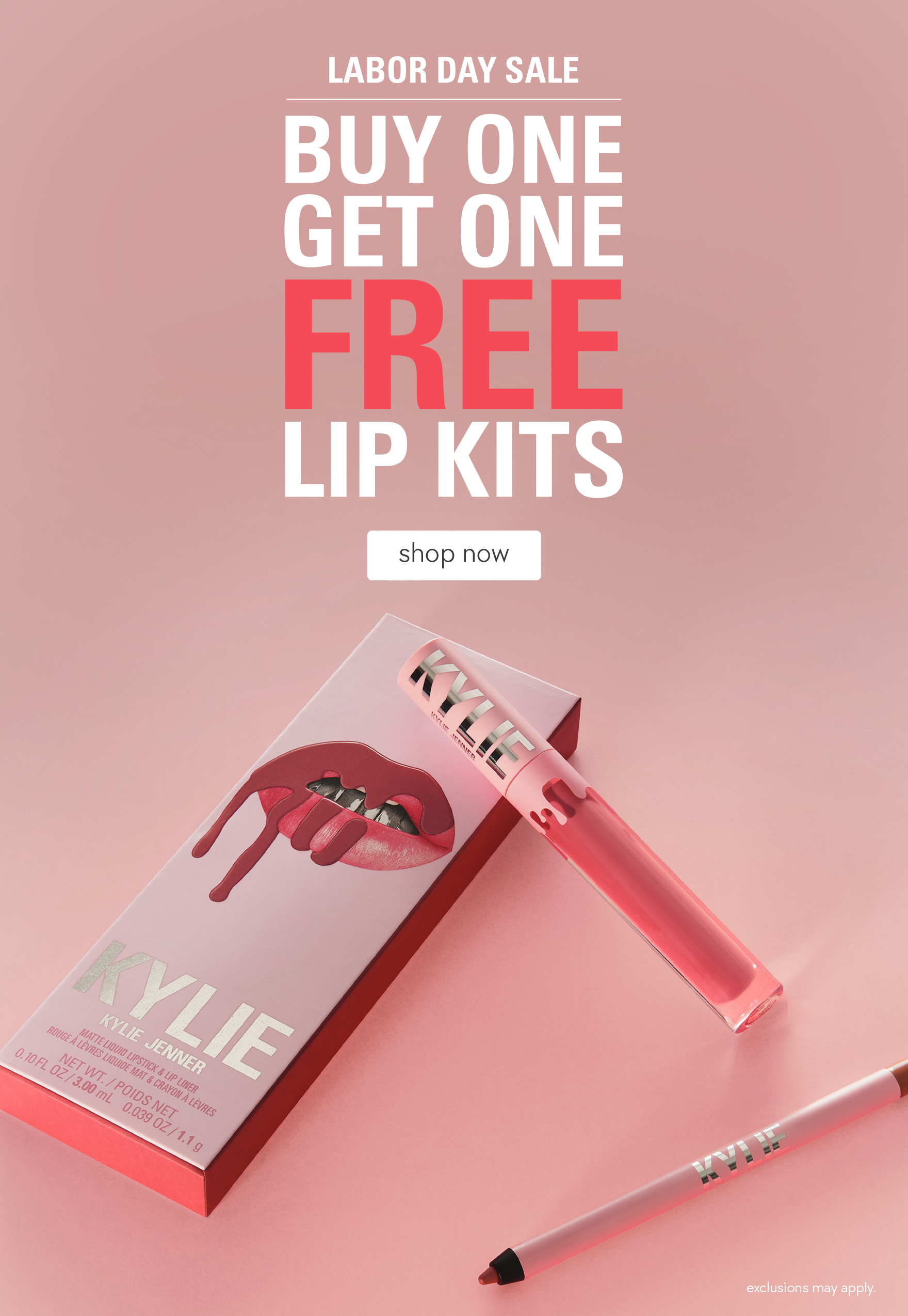 buy one, get one free lip kits! buy one, get one free lip kits!