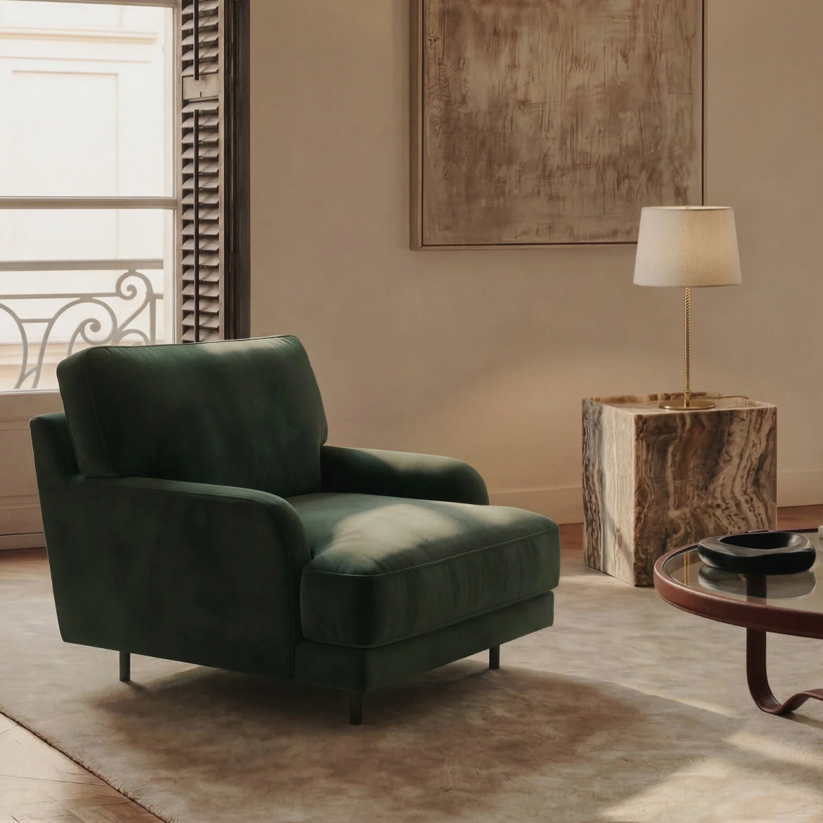GUBI Flaneur lounge chair