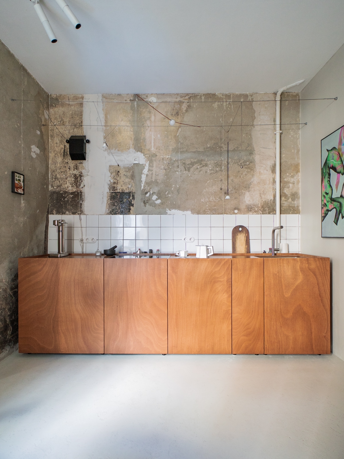 The kitchen was a DIY renovation project, that went viral