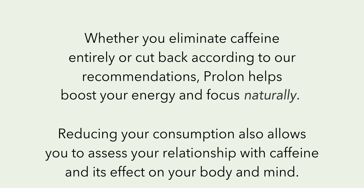 ☕️ Can you drink coffee with Prolon? ProLon