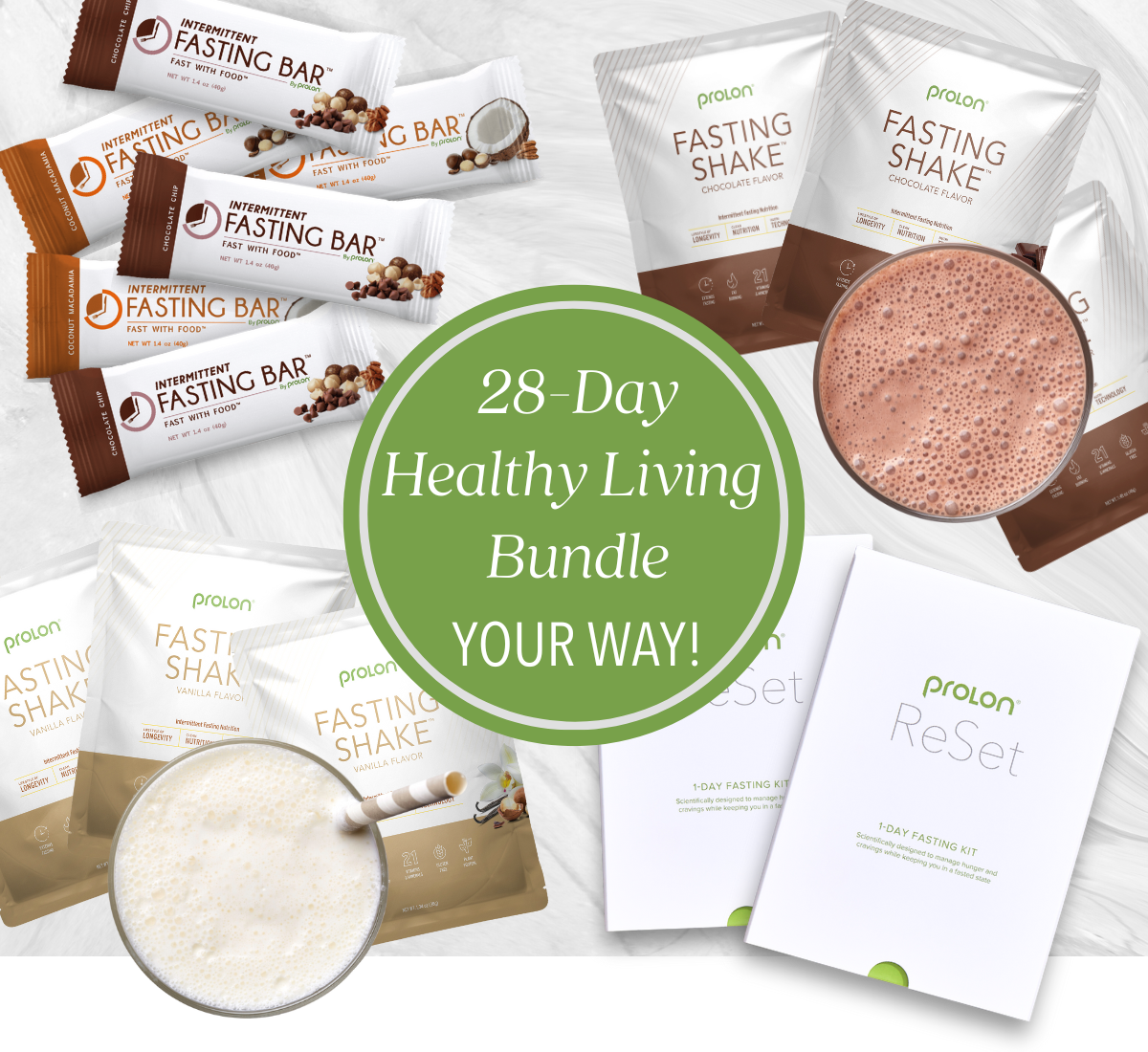 28Day Bundle with New Flavor Options! ProLon