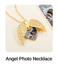 Angel Photo Necklace