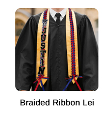 Braided Ribbon Lei