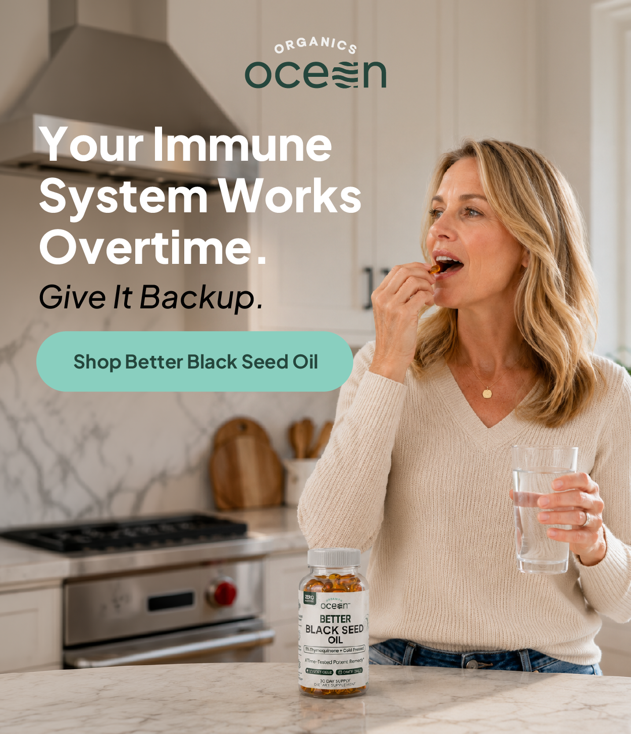 Your Immune System Works Overtime.