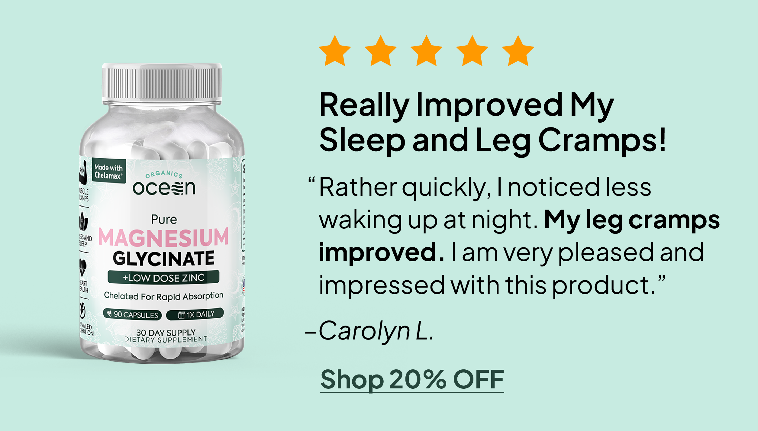 Pure Magnesium Glycinate