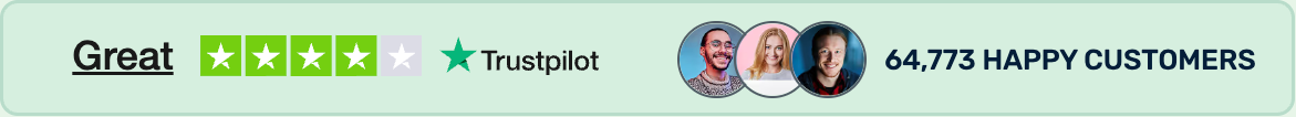 TrustPilot Reviews - great! 