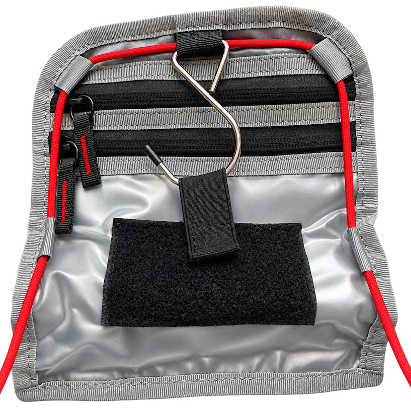 Crochet métallique pivotant de la trousse de toilette FFP