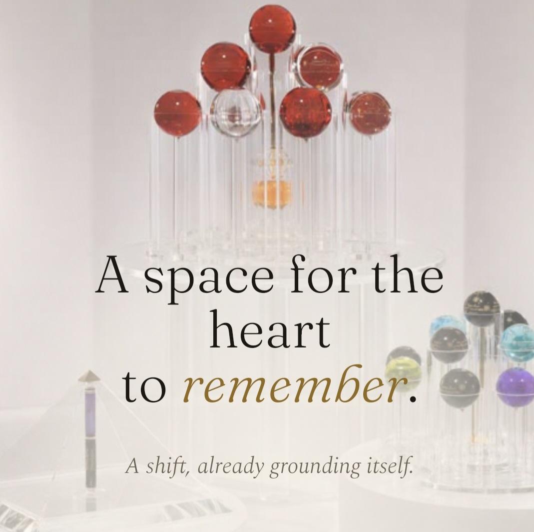 A space for the heart to remember