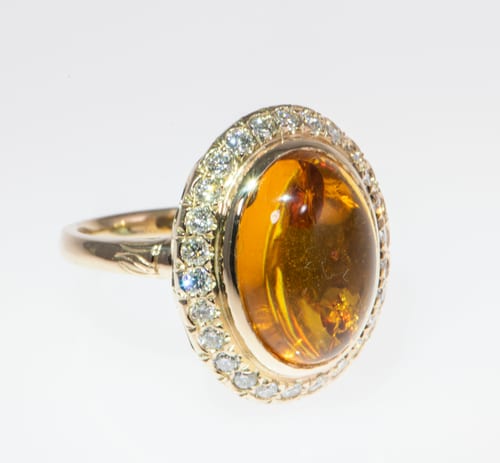 Golden Dome Ring