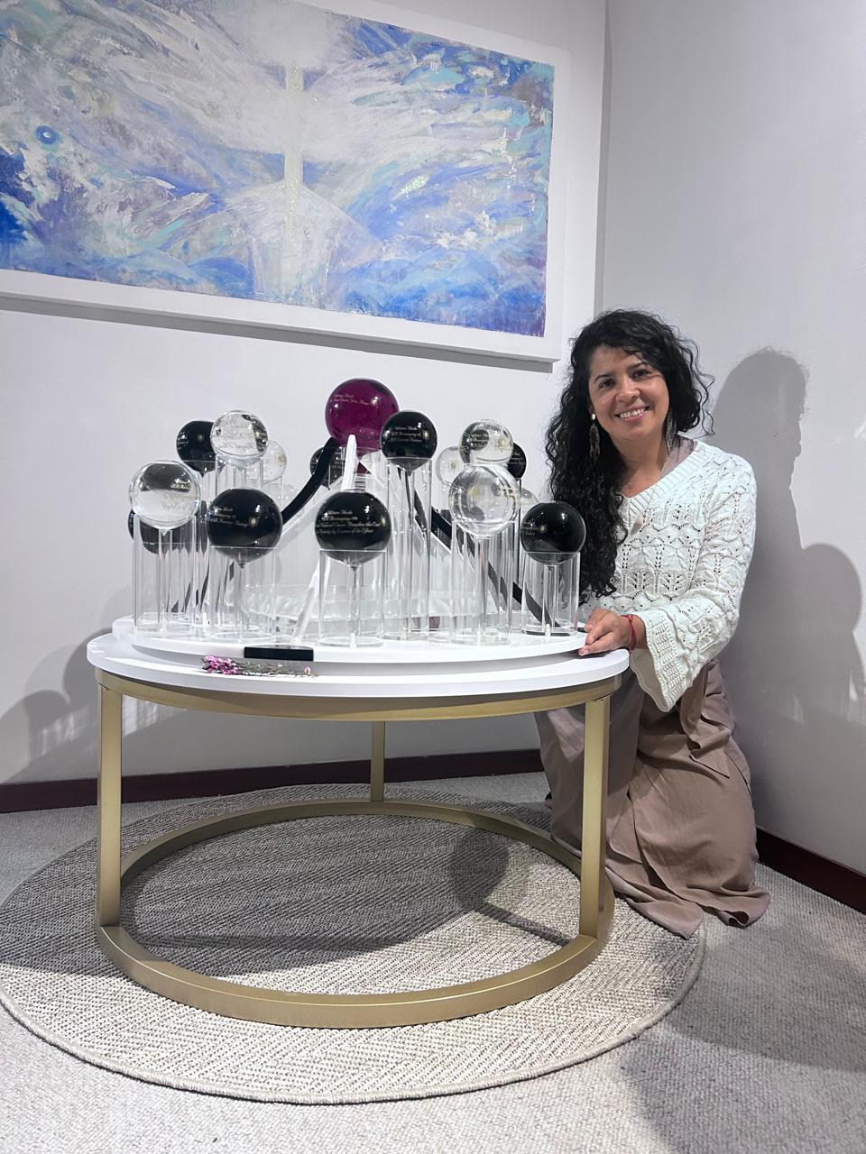 The custodian with the Zoroastrian Bubbler artefacts
