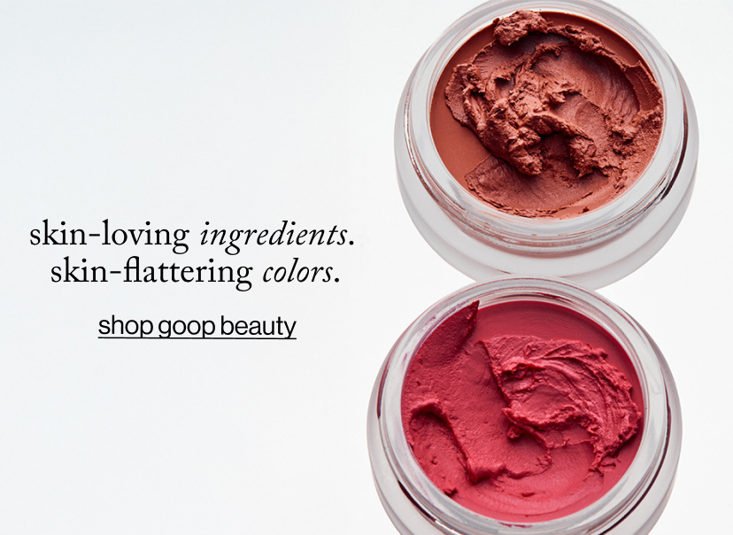 skin-loving ingredients.  skin-flattering colors.