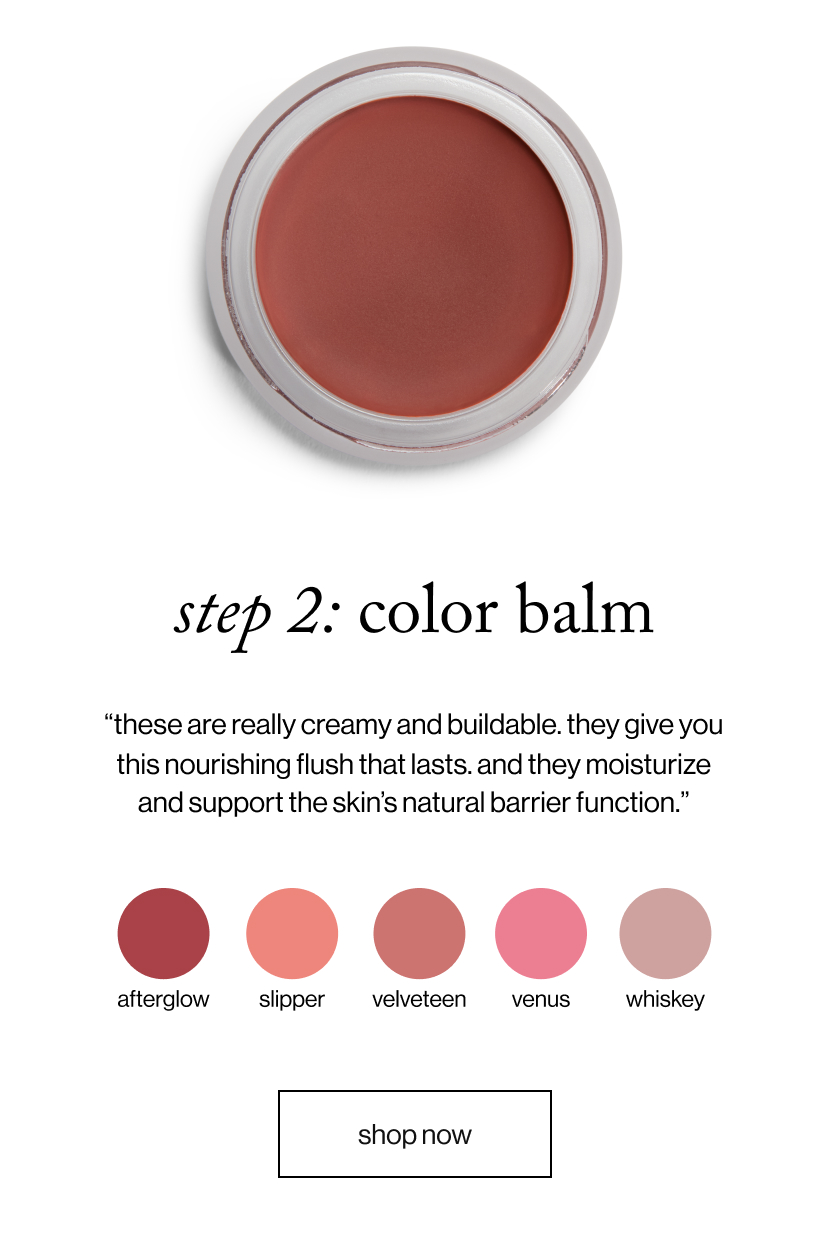 Step 2: color balm 