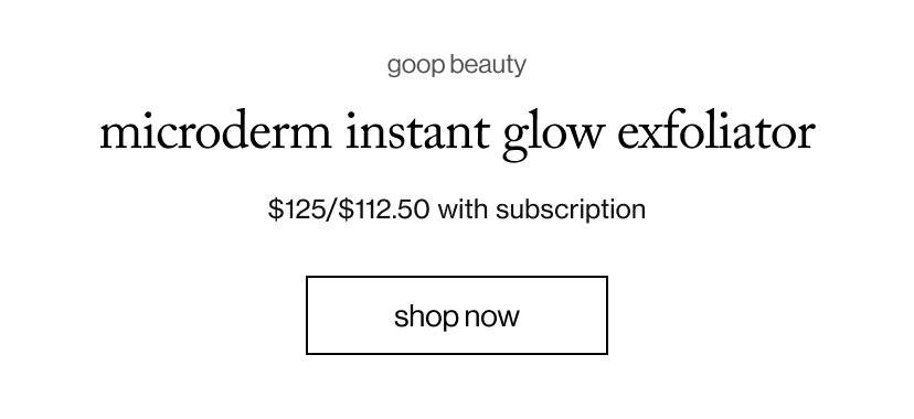microderm instant glow exfoliator