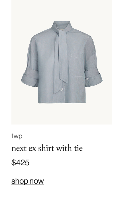twp Next Ex Shirt with Tie, $425
