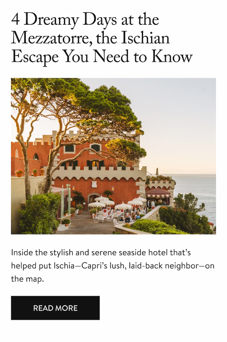 4 Dreamy Days at the Mezzatorre, the Ischian Escape You Need to Know