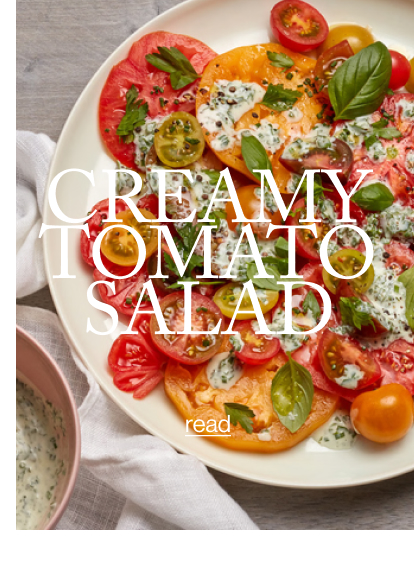 CREAMY TOMATO SALAD