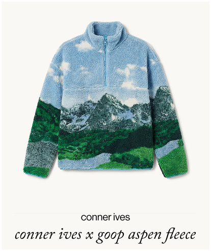 Conner Ives x goop Aspen Fleece