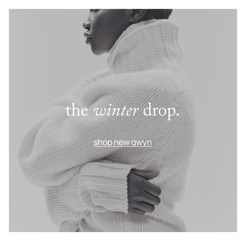 the winter drop.