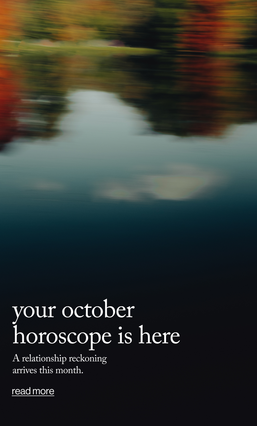 your october horoscope is here
