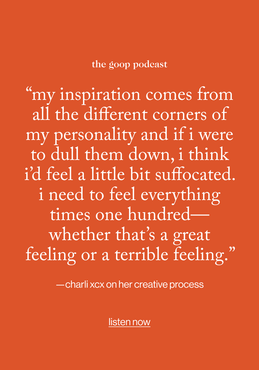 “my inspiration comes from all the different corners of my personality and if i were to dull them down, i think i’d feel a little bit suffocated. i need to feel everything times one hundred—whether that’s a great feeling or a terrible feeling.” 