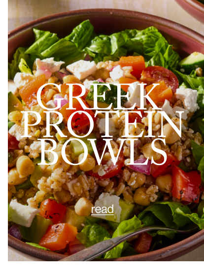 GREEK  PROTEIN BOWLS