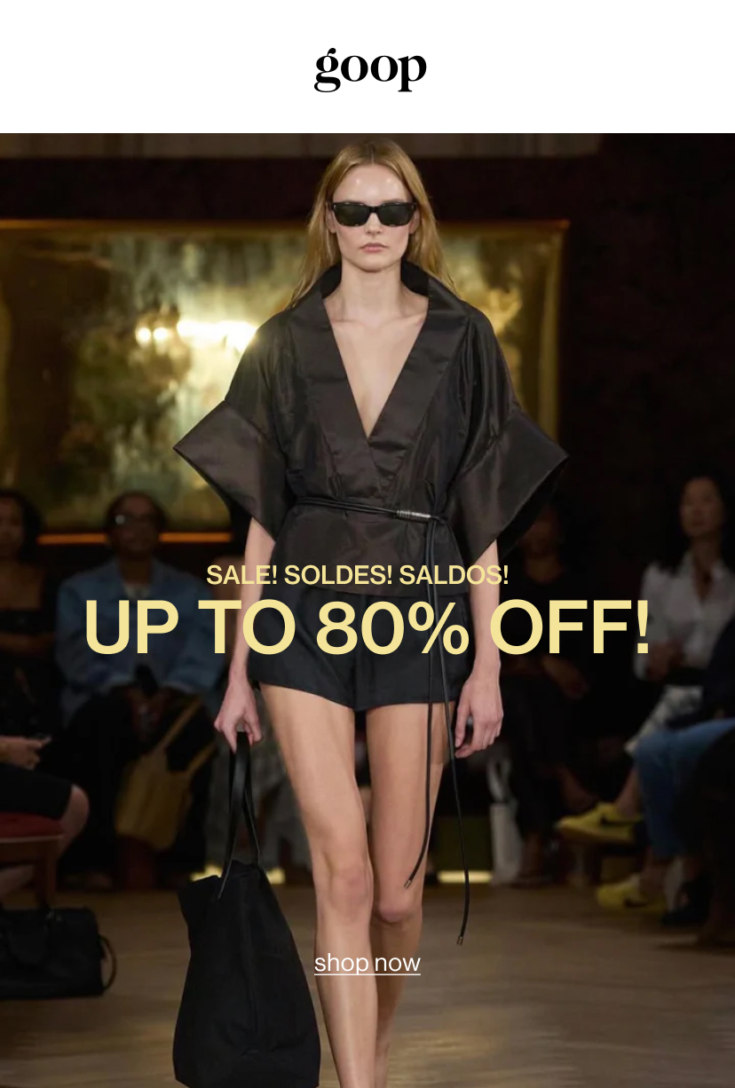 UP TO 80% OFF!