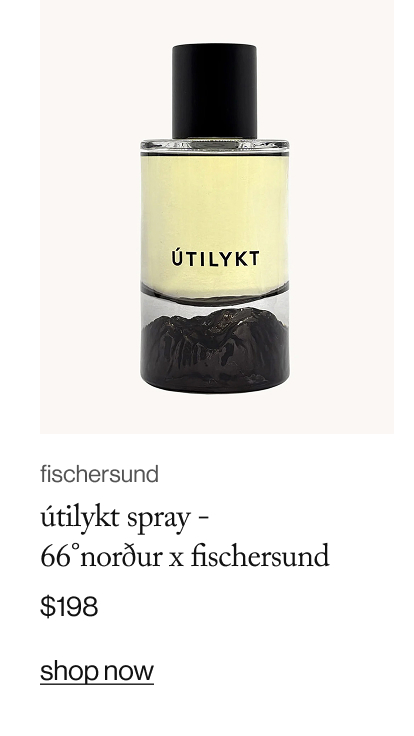 útilykt spray -  66°norður x fischersund, $198