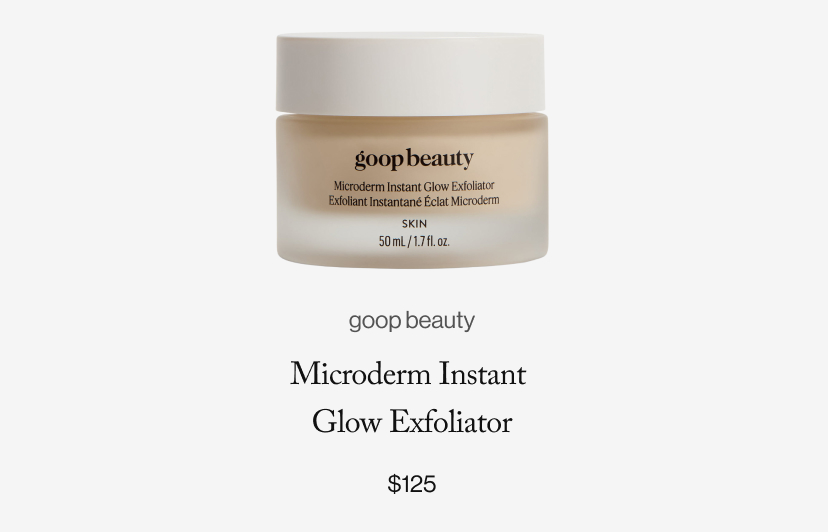 Microderm Instant  Glow Exfoliator, $125