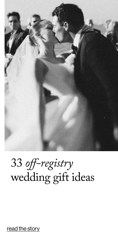 33 Off-Registry Wedding Gift Ideas