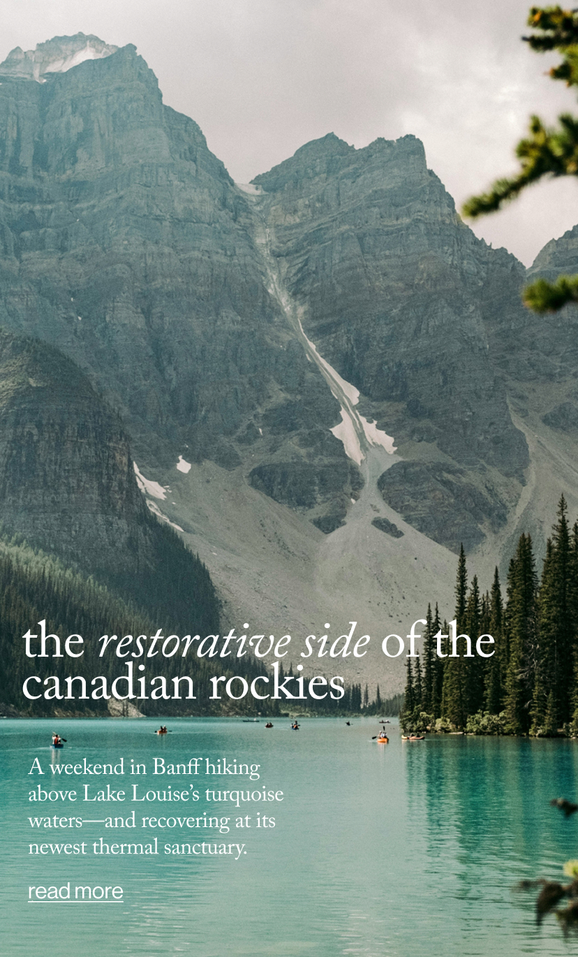 The Restorative Side of the Canadian Rockies