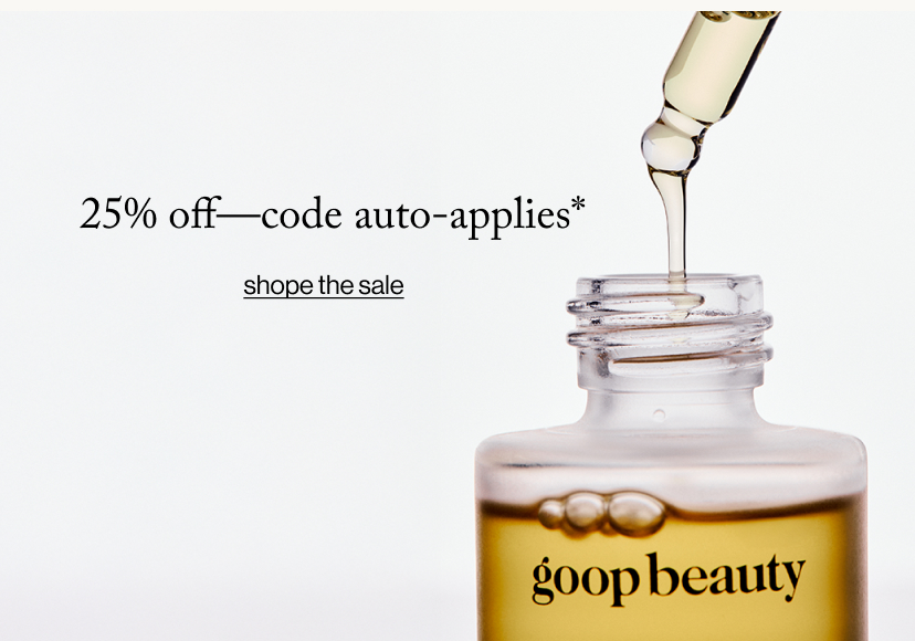 25% off—with code beauty25.*