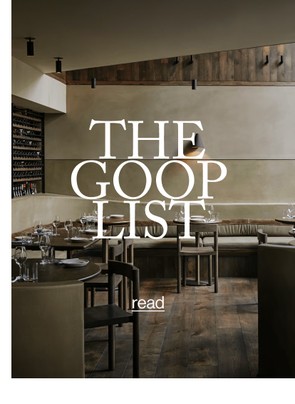 the goop list