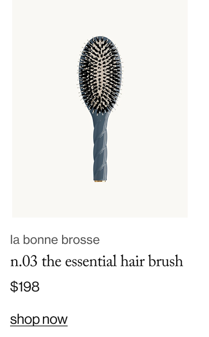 la bonne brosse n.03 the essential hair brush, $198