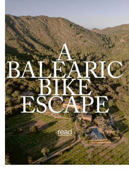  a BALEARIC BIKE ESCAPE