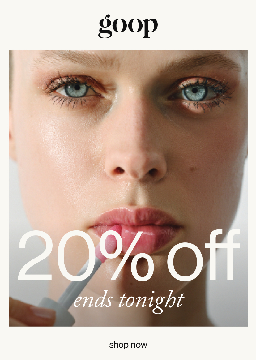 20% off ends tonight