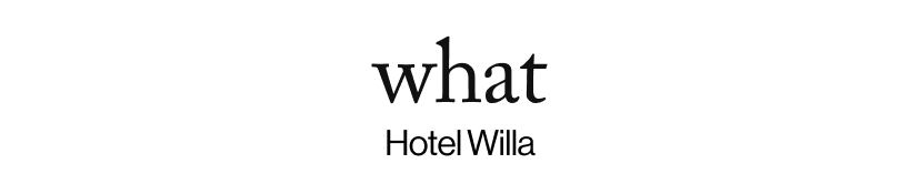 what - Hotel Willa