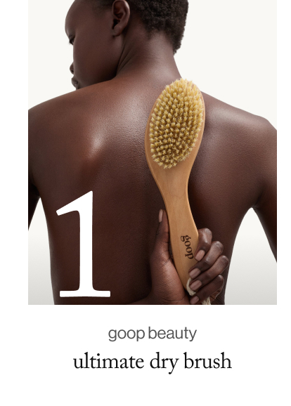 goop beauty ultimate dry brush