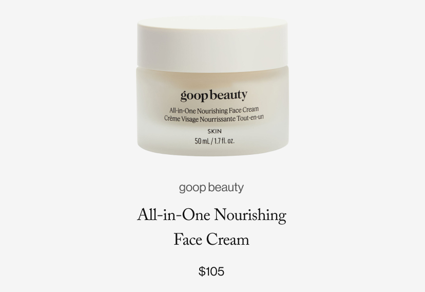 All-in-One Nourishing Face Cream, $105