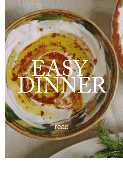Easy Dinner - Read