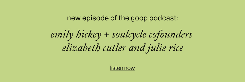 emily hickey + soulcycle cofounders  elizabeth cutler and julie rice