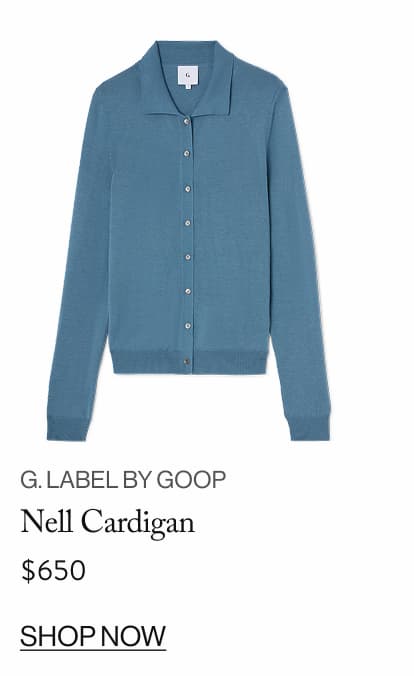G. Label by Goop Nell Cardigan, $650