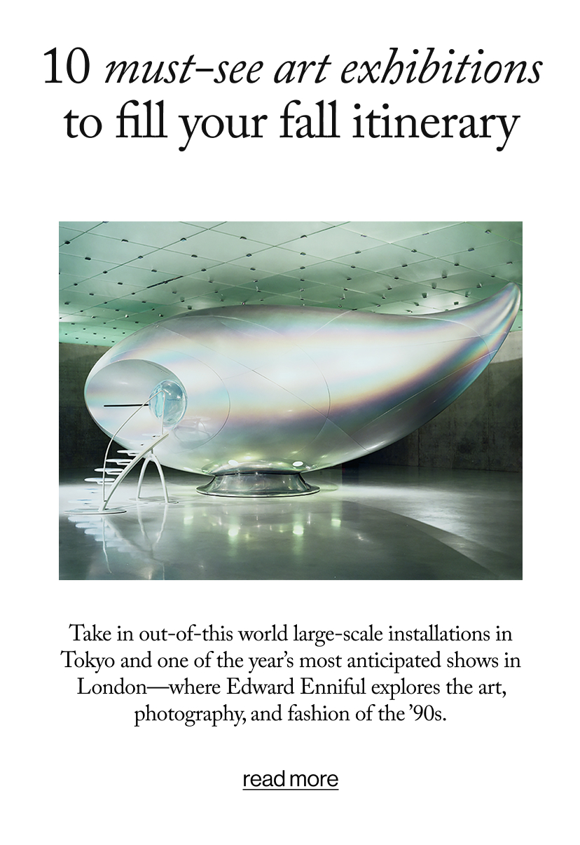 10 must-see art exhibitions to fill your fall itinerary