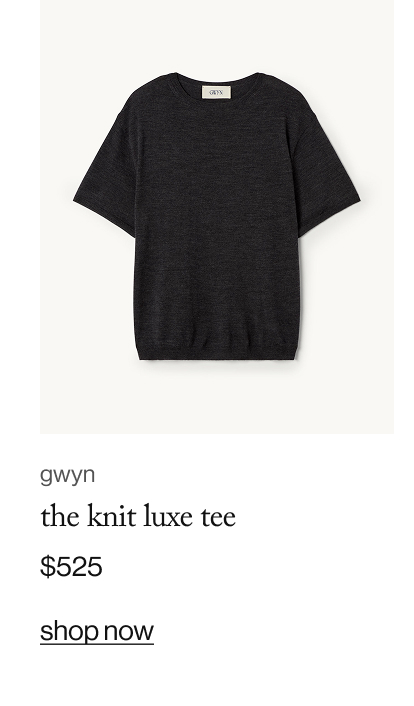The Knit Luxe Tee
